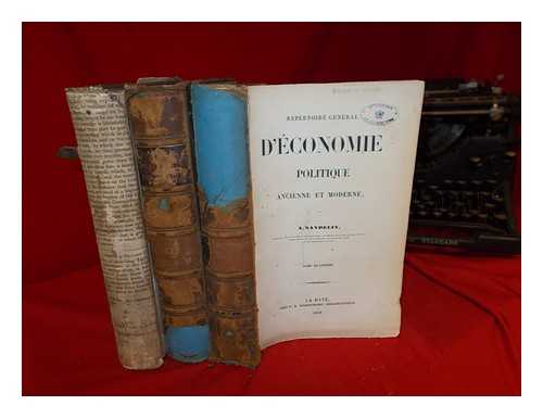 SANDELIN, A - Rpertoire Gnral D'conomie Politique: ancienne et moderne: in three volumes