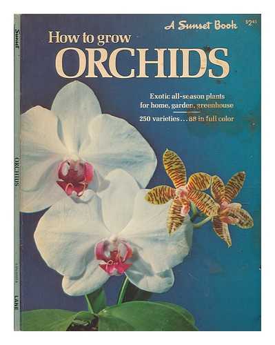 SUNSET BOOKS - How to grow orchids