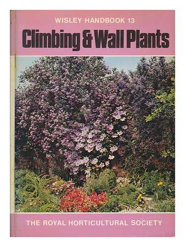 PRESTON, GEORGE - Climbing and wall plants / George Preston