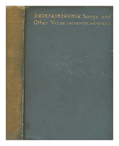 FIELD, EUGENE (1850-1895) - Songs and other verse