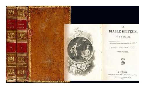 LE SAGE, ALAIN REN (1668-1747) - Le diable boiteux: in two volumes