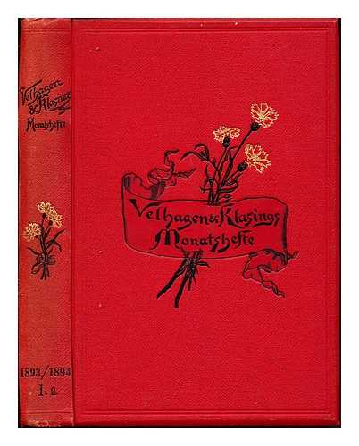 VELHAGEN & KLASINGS - Velhagen & Klasings MonatshefteL 1893/1894: I. 2