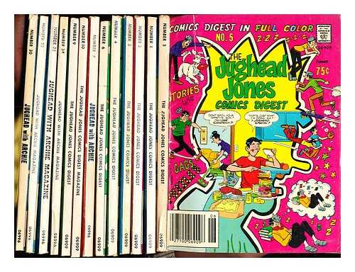 ARCHIE ENTERPRISES INC - The Jughead Jones Comic Digest: in 13 volumes: Nos. 1-7, 9-10, 30, 33-35