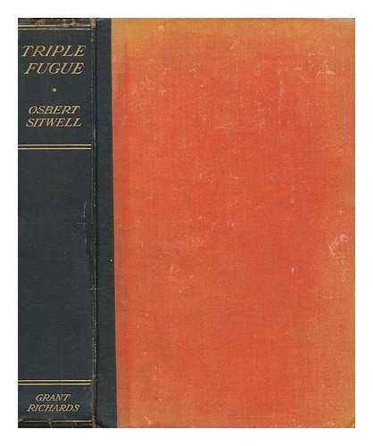 SITWELL, OSBERT (1892-1969) - Triple fugue