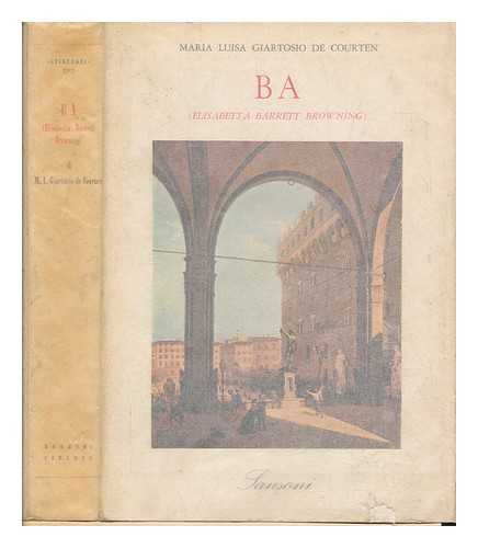 Giartosio de Courten, Maria Luisa - BA (Elisabetta Barrett Browning)