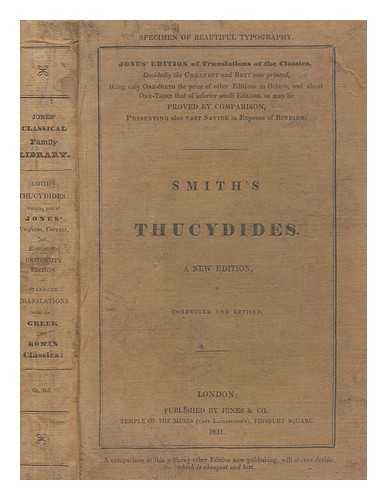 THUCYDIDES - The history of the Peloponnesian War : translated from the Greek of Thucydides. By William Smith, A.M