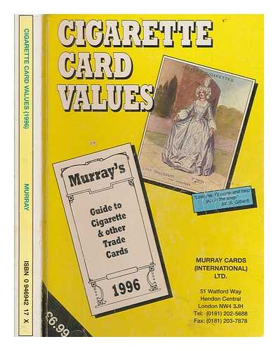 MURRAY CARDS - Cigarette card values : catalogue of cigarette and other trade cards