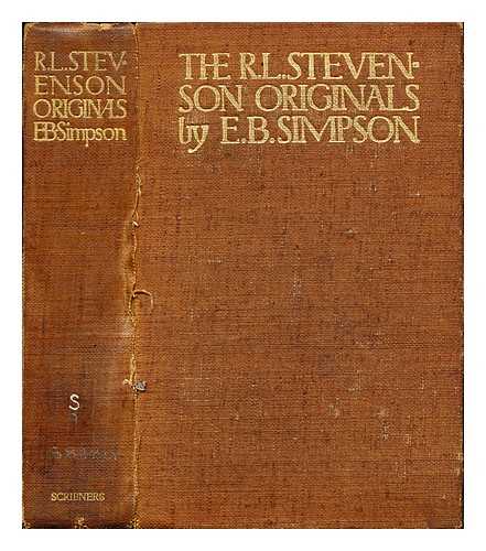 SIMPSON, EVELYN BLANTYRE (1856-1920) - The Robert Louis Stevenson originals