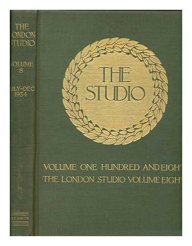 STUDIO PUBLICATIONS - The London Studio - an illustrated magazine of fine and applied art - volume 8