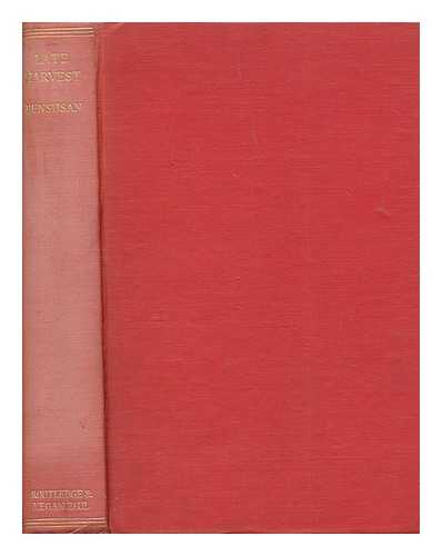 BENSUSAN, S. L. (1872-1958) - Late harvest / illustrated by Joan Rickarby