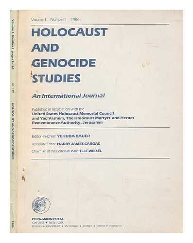 BAUER, YEHUDA - Holocaust and genocide studies