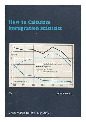 NANDY, DIPAK - How to calculate immigration statistics