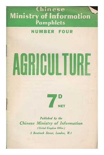 CHINESE MINISTRY OF INFORMATION - Agriculture - Number 4