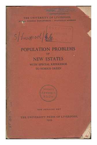 Williams, Norman - Population problems of new estates, with special reference to Norris Green