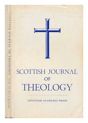 MULTIPLE AUTHORS - Scottish Journal of Theology - Vol. 28