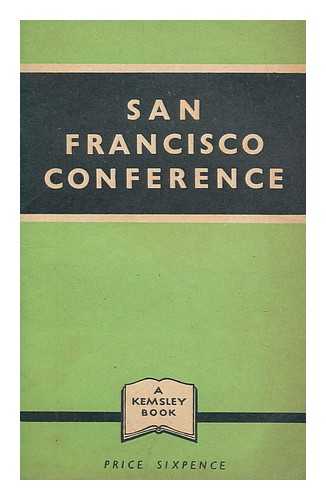 HULME, CLIFFORD - San Francisco conference