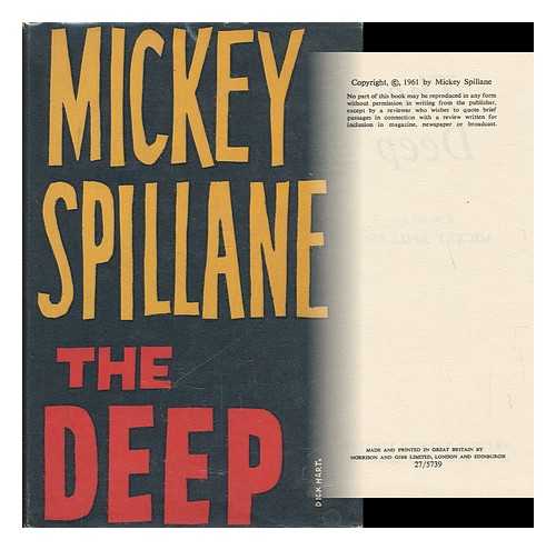 SPILLANE, MICKEY - The Deep