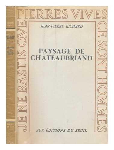 RICHARD, JEAN-PIERRE - Paysage de Chateaubriand