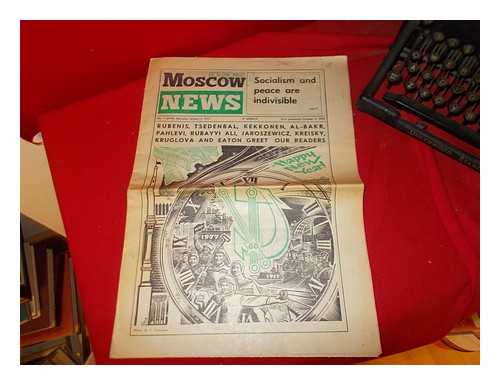 MOSCOW NEWS - Moscow News: No. 1 (2729), Saturday, January 1, 1977