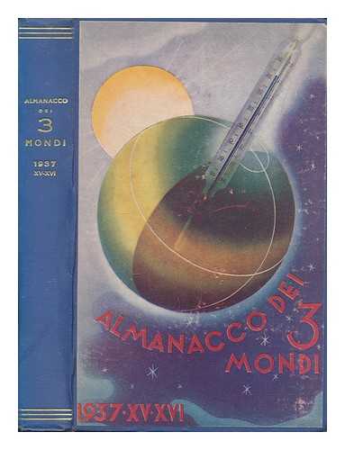 UNSTATED - Almanacco dei 3 mondi, 1937 XV-XVI