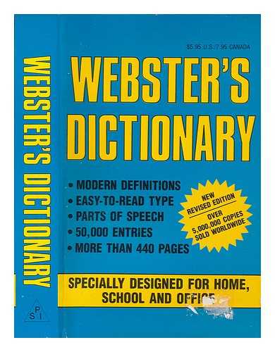 P. S. I. ASSOCIATES - Webster's dictionary