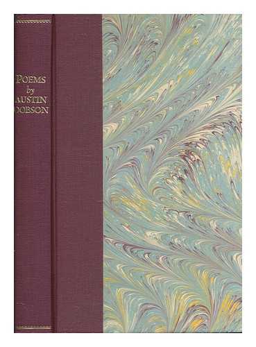 DOBSON, AUSTIN (1840-1921) - Poems on several occasions