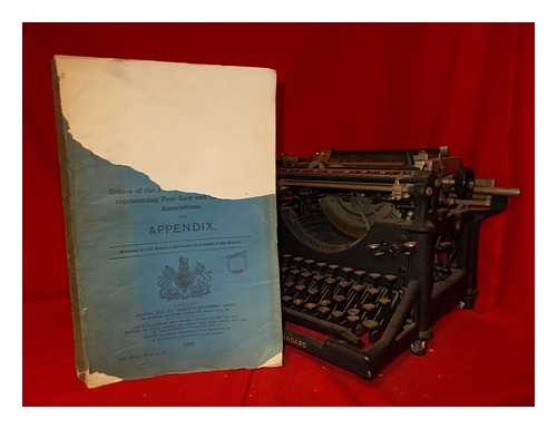 GREAT BRITAIN. ROYAL COMMISSION ON THE POOR LAWS AND RELIEF OF DISTRESS - Report of the Royal Commission on the Poor Laws and Relief of Distress. : Appendix Volume III. Minutes of evidence (49th to 71st days) being mainly the evidence of critics of the Poor Law and of witnesses representing Poor Law and charitable associations. With Appendix