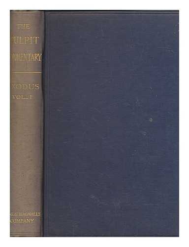 SPENCE, H. D. M. ; EXELL, JOSEPH S - The pulpit commentary / edited by H. D. M. Spence and by Joseph S. Exell - vol. 1