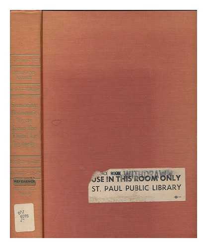 JONES, TOM B. (TOM BARD) (1909-1999) - Sumerian economic texts from the third Ur dynasty : a catalogue and discussion of documents from various collections / [by] Tom B. Jones and John W. Snyder