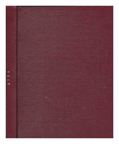 VERDI, GIUSEPPE (1813-1901) - Aida / Giuseppe Verdi ; complete arrangement for voice and pianoforte by M. Saladino ; with English and Italian words, English version by Charles L. Kenney