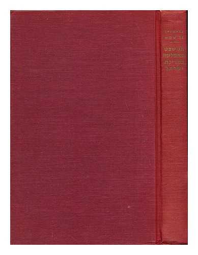 GOITEIN, S. D. (1900-1985). BEN SHEMESH, A - ha-Mishpa? ha-Muslemi bi-Medinat Yisra?el / Muslim Law in Israel: an introduction to Muslim Law by S. D. Goitein ; Basic Principals and Laws by A. Ben Shemesch