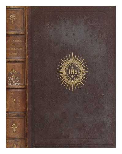 GODARD, LON (1825-1863) - Cours d'archologie sacre  l'usage des sminaires et de Mm. les curs, accompagn d'un grand nombre de Dessins / Par M. l'Abb Godard, prtre, professeur d'Histoire Ecclsiastique et d'Archologie au Grand Sminaire de Langres. Imprimerie et Librairie Ecclsiastique - vol. 2