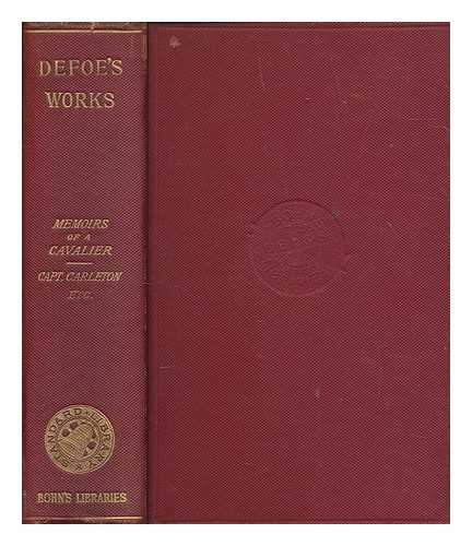 DEFOE, DANIEL - The novels and miscellaneous works of Daniel De Foe. With prefaces and notes, including those attributed to Sir Walter Scott - vol. 2