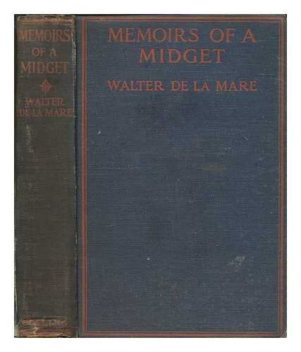 DE LA MARE, WALTER (1873-1956) - Memoirs of a midget