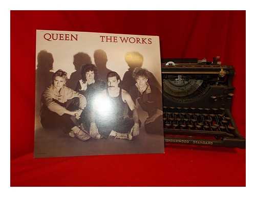 QUEEN & CAPITOL RECORDS - Queen color-illustrated promo poster-card