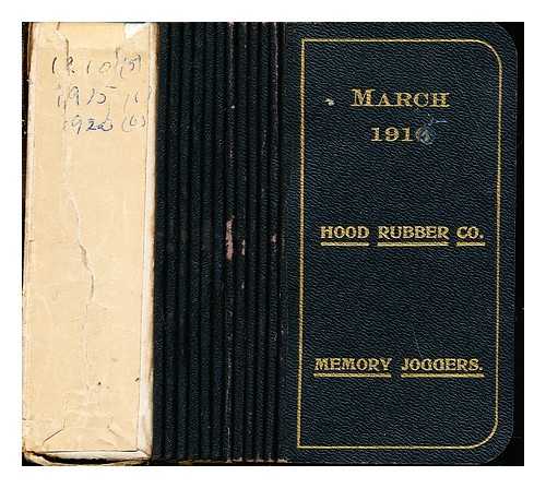 HOOD RUBBER CO - 12 Survey Journals From Hood Rubber Co.: February 1915 - July 1920