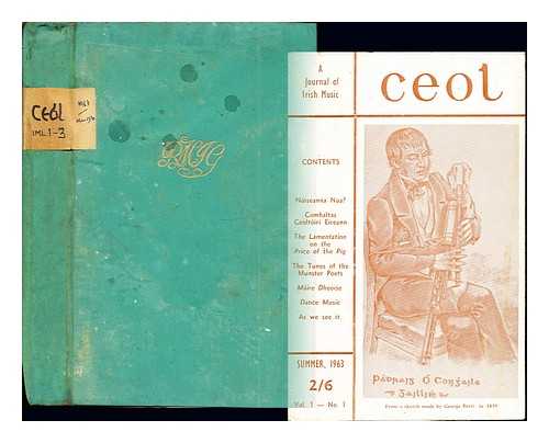 CEOL - Ceol: a journal of Irish Music