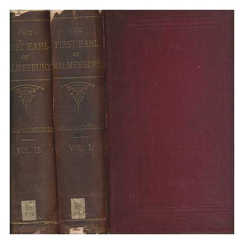 MALMESBURY, JAMES HARRIS EARL OF (1746-1820) - A series of letters of the first Earl of Malmesbury, his family and friends from 1745 to 1820 / Edited, with notes etc., by his grandson, the Right Hon. Earl of Malmesbury - 2 volumes