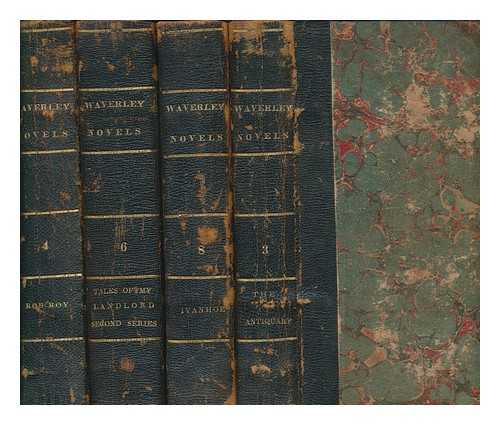 SCOTT, WALTER - Waverly novels - 4 volumes