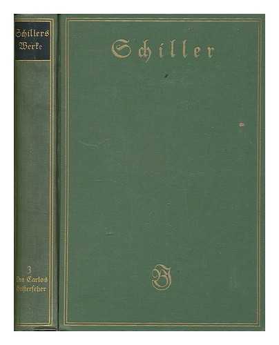 BELLERMANN, LUDWIG - Schiller's werke - Vol. 3
