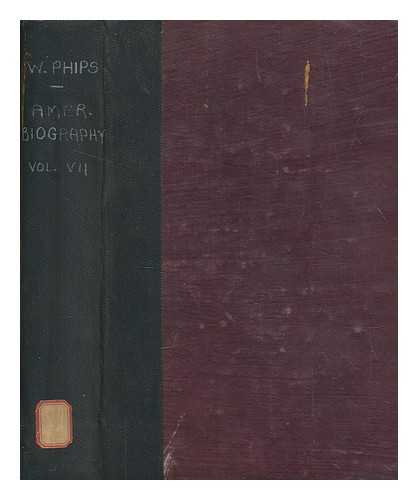 SPARKS, JARED (1789-1866) - The Library of American biography / conducted by Jared Sparks - vol. VII