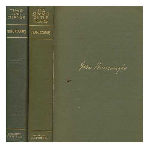 BURROUGHS, JOHN - The writings of John Burroughs - 2 volumes