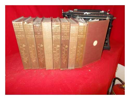 KIPLING, RUDYARD 1865-1936 - The Writings in Prose and Verse of Rudyard Kipling: in 8 volumes
