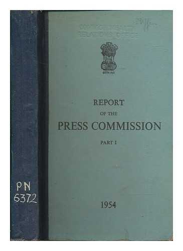 INDIA PRESS - Report of the press commission