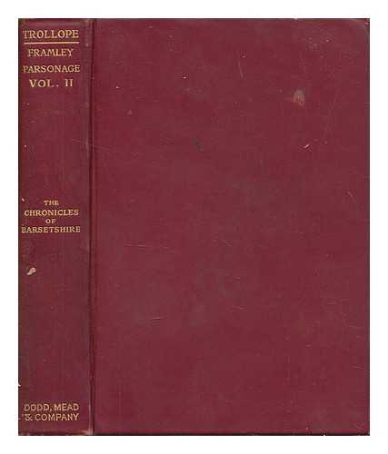 TROLLOPE, ANTHONY (1815-1882) - Framley parsonage - Vol. 2