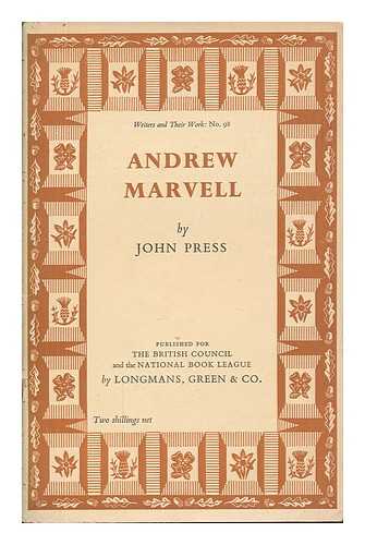 PRESS, JOHN - Andrew Marvell
