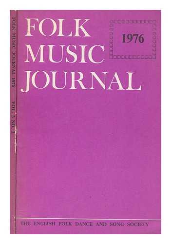 ENGLISH FOLK DANCE AND SONG SOCIETY - Folk music journal 1976