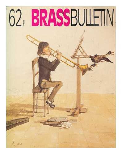 BRASS BULLETIN - Brass bulletin : magazine international des cuivres - 1988