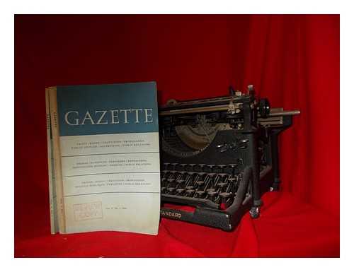 MULTIPLE AUTHORS - Gazette - Vol. 5 issue 1 and 2 - International Journal for Mass Communication Studies