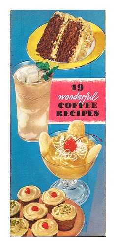 GENERAL FOODS CORP - 19 wonderful coffee recipes